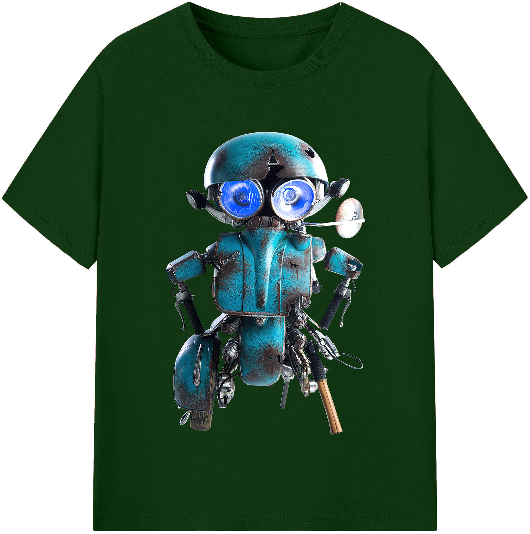 （画像用）  綿100％半袖Tシャツ（フロントプリント）